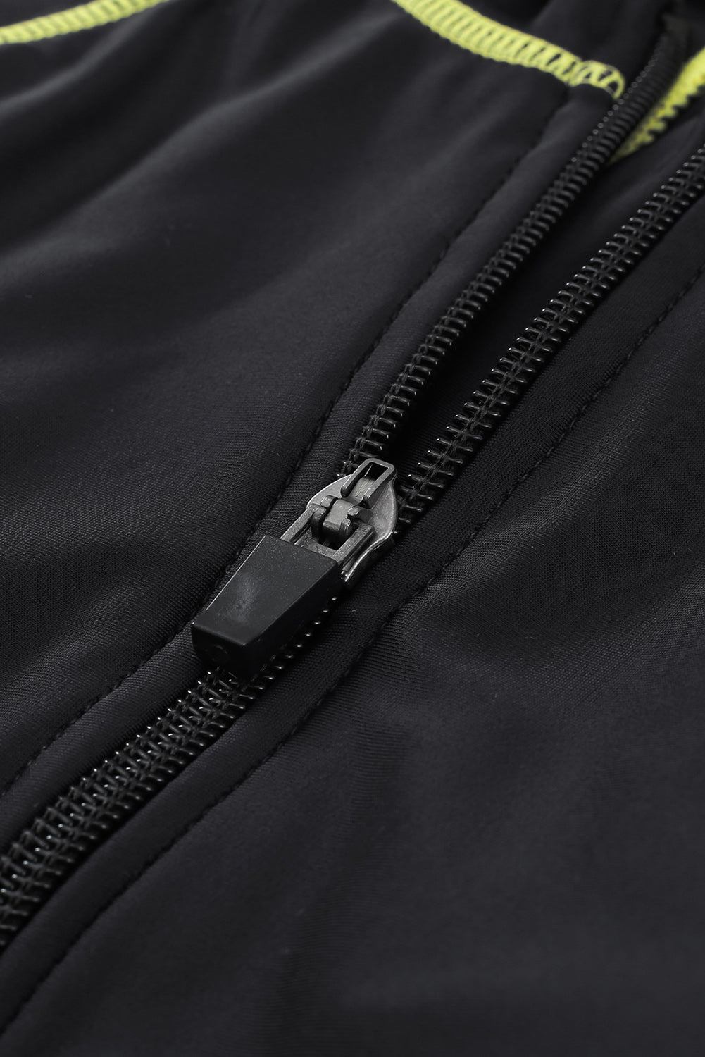 Black Seam Contoured Zip Front Wetsuit