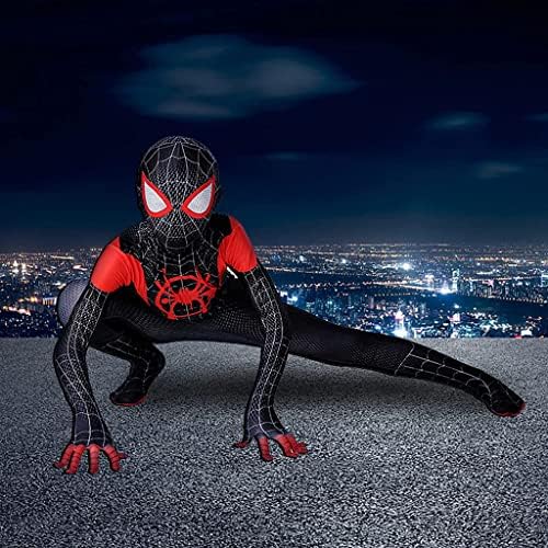 Black Spiderman Overall Costume For Kids