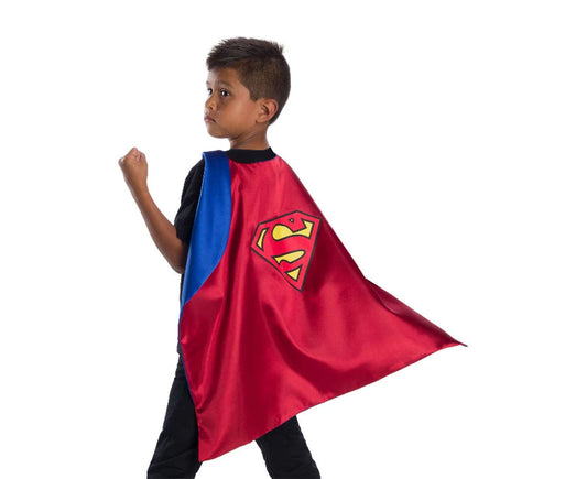 Superheros Cape with Felt Mask Set for kids  3-7 Year Anime
